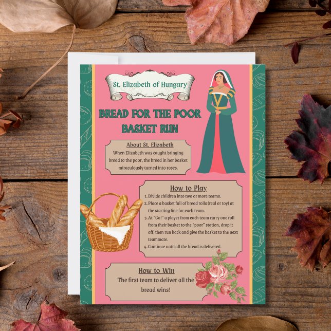 聖エリザベスブレッドバスケットゲームサイン (クリエイターアップロード済み)