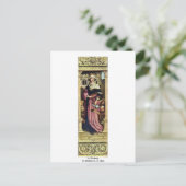 聖エリザベスbyホルベイン・ド・ハンス ポストカード (スタンド正面)