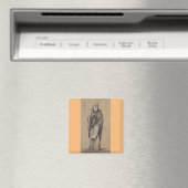 聖エリヤ預言者のイコン 聖なるアート マグネット (インサイチュ (食洗機))