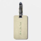 聖エレガントパトリックの日 ラゲッジタグ (裏面縦)