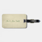 聖エレガントパトリックの日 ラゲッジタグ (裏面横)