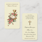 聖エレガント聖女聖母 割引カード (正面/裏面)