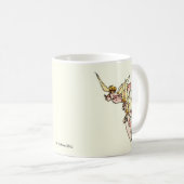 聖エンジェルズピンクガーンウォーター絵画カラーのコーヒー コーヒーマグカップ (正面右)