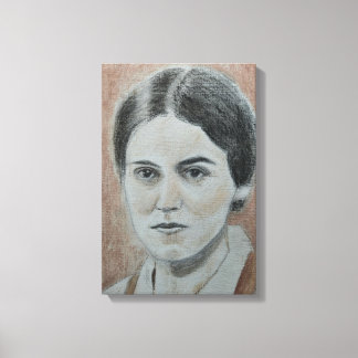 聖エーディト・シュタインの肖像画 キャンバスプリント
