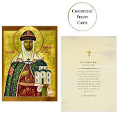 聖オルガ等使徒祈りの言葉カード プレイスカード