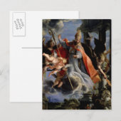 聖オーガスティンの勝利1664 ポストカード (正面/裏面)