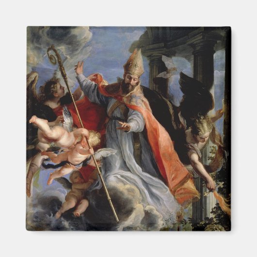 聖オーガスティンの勝利1664 マグネット (正面)