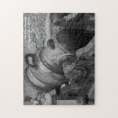 聖オーガスティンフォートフロリダ。クリスマスの挨拶 ジグソーパズル (縦)