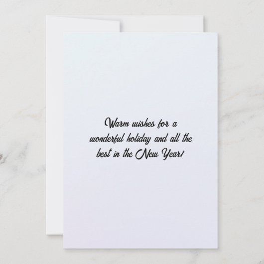 聖オーガスティンFLライトハウスからのメリークリスマス シーズンカード (裏面)