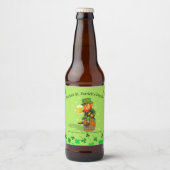聖カスタマイズパトリックの日のエール詳細 ビールラベル (正面)