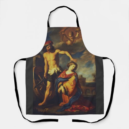 聖カタリナの殉教 聖なる美術品コレクション エプロン (正面)