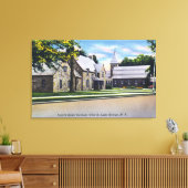 聖カトリックハートの外観 キャンバスプリント (インサイチュ (リビング))