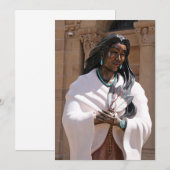 聖カトリ・テカクウィタ 招待状 (正面/裏面)