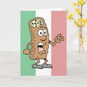 聖カノーリ！あなたは75!75おもしろい番目の誕生日カード カード (黄色い花)