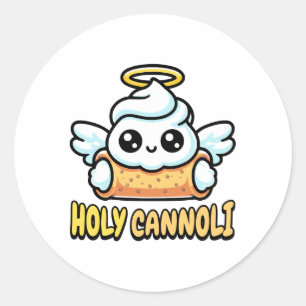 聖カノーリ!かわいいカノーリデザートパン ラウンドシール