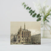 聖カペル、パリ ポストカード (スタンド正面)