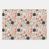 聖カラフルパトリックの日のセットは3だ ラッピングペーパーシート (正面3)