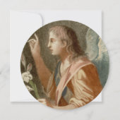 聖ガブリエル大天使(M 011)グリーティングカード 招待状 (正面)