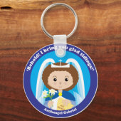 聖ガブリエル・ザ・アルカネル キーホルダー (正面)