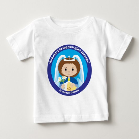 聖ガブリエル・ザ・アルカネル ベビーTシャツ (正面)