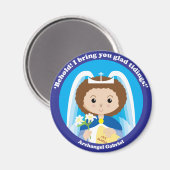 聖ガブリエル・ザ・アルカネル マグネット (正面/裏面)