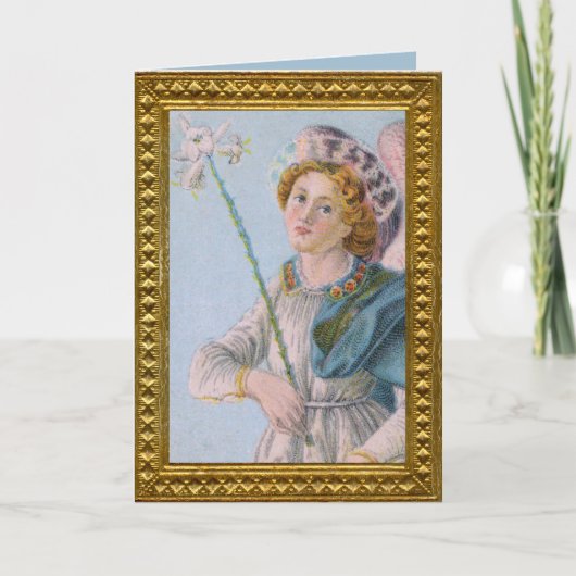 聖ガブリエル・ザ・アーチャンエル(詳細、M 017空白の) カード (正面)