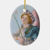 聖ガブリエル・ザ・アーチャンエル(詳細; M 017) セラミックオーナメント (正面)