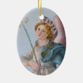 聖ガブリエル・ザ・アーチャンエル(詳細; M 017) セラミックオーナメント (裏面)