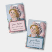 聖ガブリエル・ザ・アーチャンエル(詳細; M 017) バッジ (正面＆裏面)