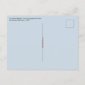 聖ガブリエル・ザ・アーチャンエル(詳細; M 017) ポストカード (裏面)