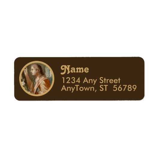 聖ガブリエル・ザ・アーチャンエル(M 011) ラベル (正面)