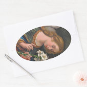 聖ガブリエル・ザ・アーチャンエル(M 035) 楕円形シール (封筒)