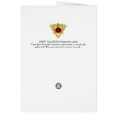 聖ガルガノ/岩の剣の伝説 (裏面)