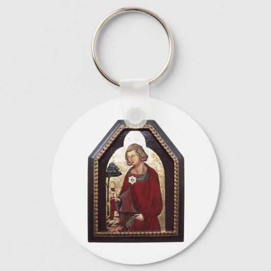 聖ガルガノ/岩の剣の伝説 キーホルダー (正面)