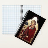 聖ガルガノ/岩の剣の伝説 ノートブック (内側)