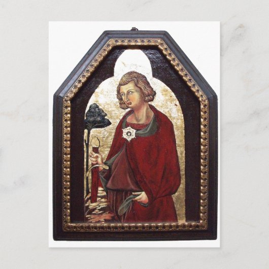 聖ガルガノ/岩の剣の伝説 ポストカード (正面)