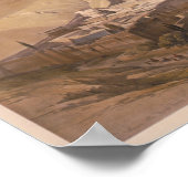 聖キャサリンとホレブ山修道院。2月11日 ポスター (角)