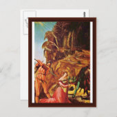 聖キャサリンの切り首(アルトドルファー、アルブレヒト) ポストカード (正面/裏面)