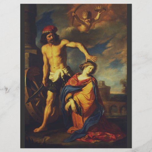 聖キャサリンの殉教 チラシ (正面)