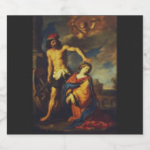 聖キャサリンの殉教 ビールラベル (シングルラベル)