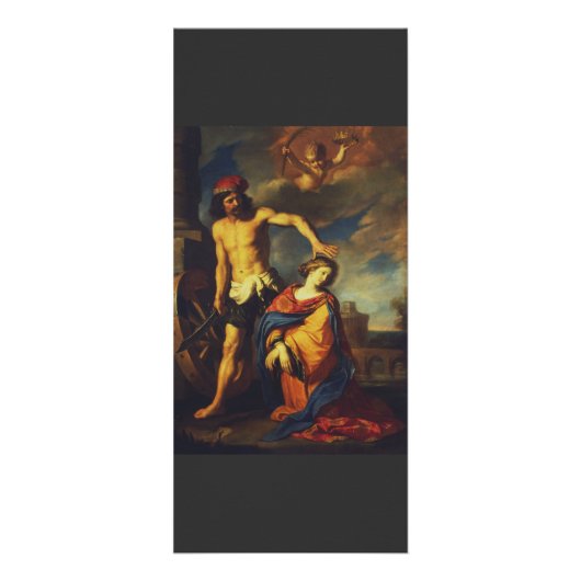 聖キャサリンの殉教 ラックカード (正面)