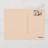 聖キャサリンの砂漠のラクダ ポストカード (裏面)