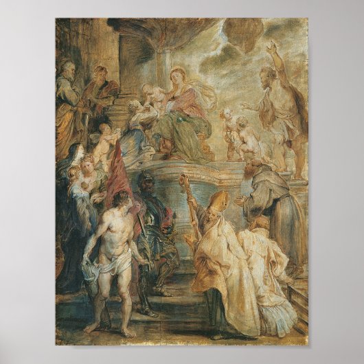 聖キャサリンの神秘的な結婚 ポスター (正面)