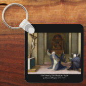 聖キャサリン受章スティグマタ キーホルダー (正面)