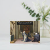 聖キャサリン受章スティグマタ ポストカード (スタンド正面)