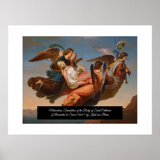 聖キャサリン ポスター (正面)