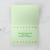 聖キャトリックの日 カード (内部)