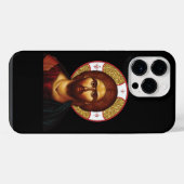 聖キリストの顔イコン iPhoneケース (裏面横)