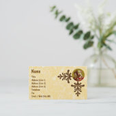 聖キリルとメトディウス (M 001) 名刺 (スタンド正面)