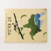 聖キルダ、外側のヘブリデス・スコットランド ジグソーパズル (横)